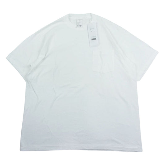 COMOLI コモリ 23SS X01-05015 SURPLUS サープラス 半袖 Tシャツ ホワイト ホワイト系 4【新古品】【未使用】【中古】