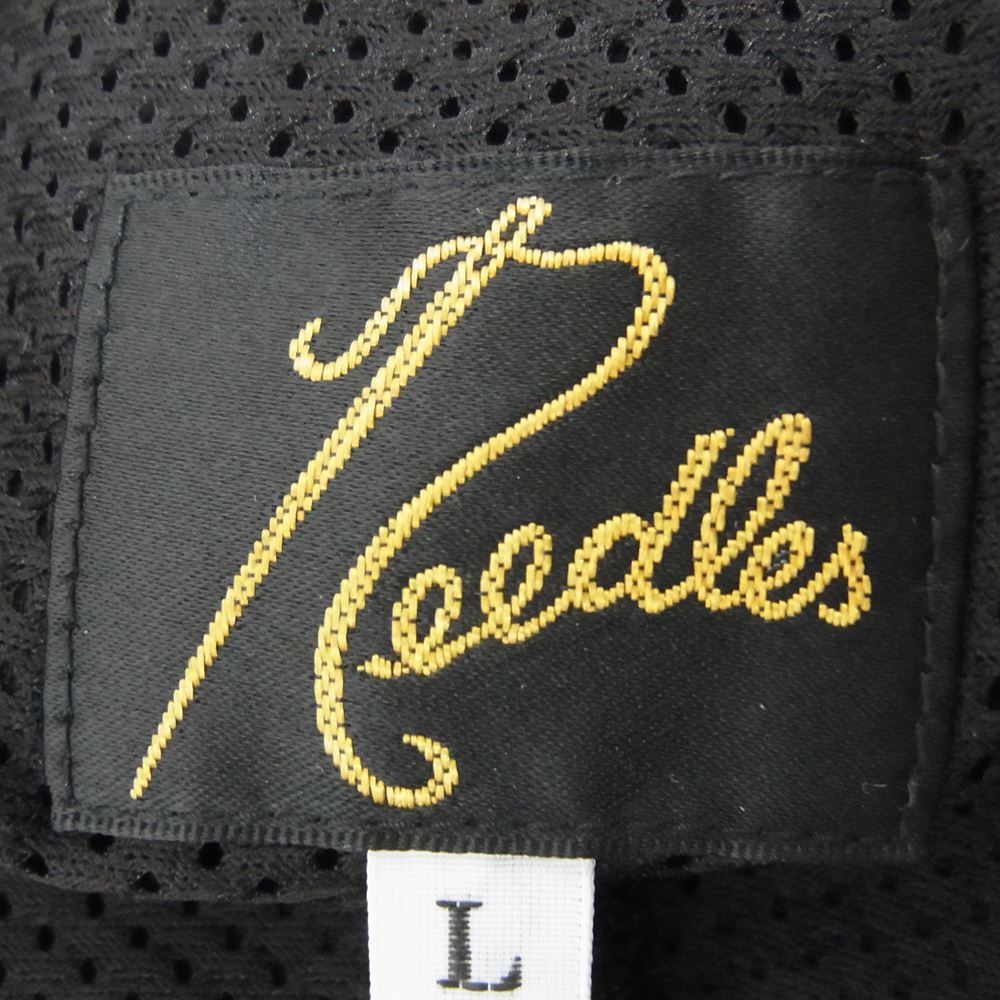 Needles ニードルス 23SS LQ475 LOFTMAN ロフトマン別注 ZIPPED SWEAT PANTS パピヨン刺繍 裾ジップ スウェットパンツ グレー系 L【美品】【中古】