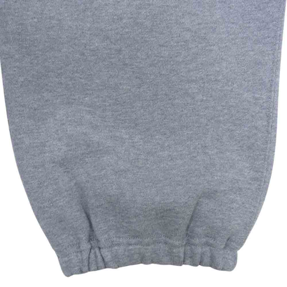 Needles ニードルス 23SS LQ475 LOFTMAN ロフトマン別注 ZIPPED SWEAT PANTS パピヨン刺繍 裾ジップ スウェットパンツ グレー系 L【美品】【中古】