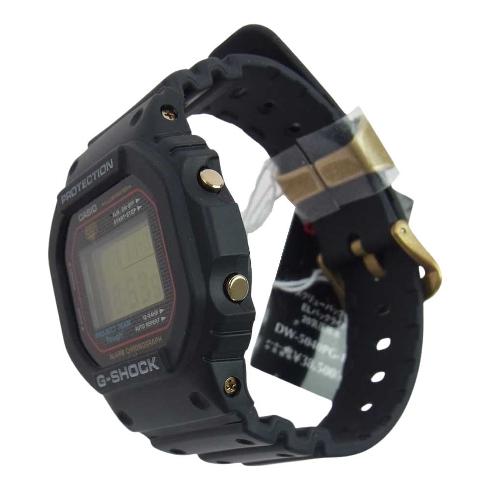G-SHOCK ジーショック DW-5040PG-1JR 40th Anniversary 40周年 アニバーサリー RECRYSTALLIZED シリーズ 初代モデル 復刻 腕時計 ブラック系【新古品】【未使用】【中古】
