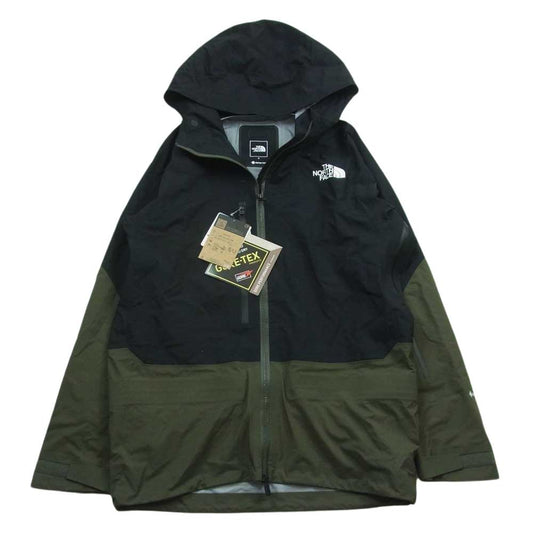 THE NORTH FACE ノースフェイス NS62205 Powder Guide Light Jacket パウダーガイド ライト ジャケット ブラック系 カーキ系 M【新古品】【未使用】【中古】