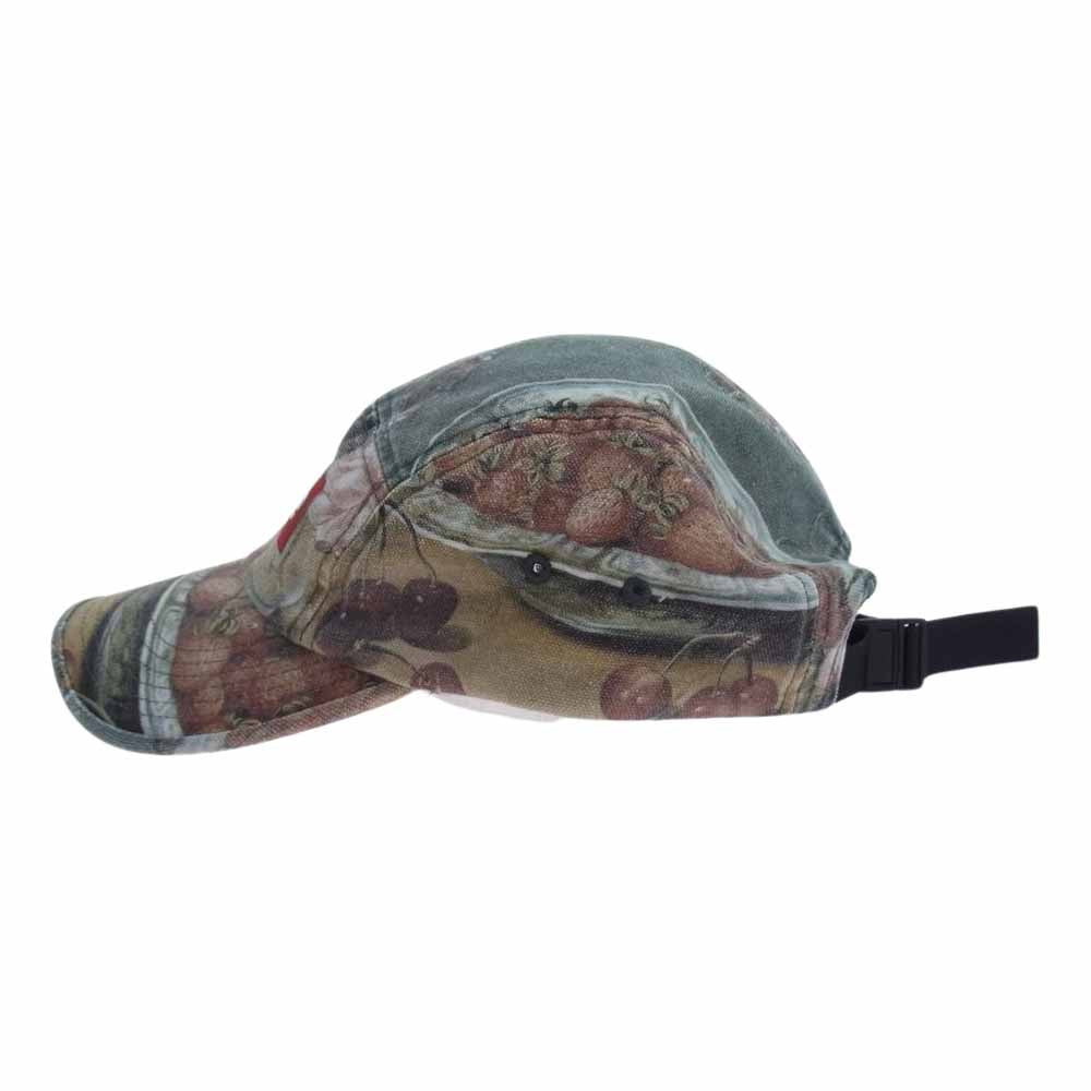 Supreme シュプリーム 23SS Strawberries Camp Cap MULTI ストロベリー キャンプ キャップ 帽子 マルチカラー系【美品】【中古】