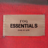 FEAR OF GOD フィアオブゴッド ESSENTIALS エッセンシャルズ FOG NYLON HOODIE JACKET フード コーチジャケット レッド系 L【新古品】【未使用】【中古】