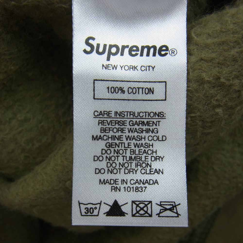 Supreme シュプリーム 21SS Swarovski S Logo Hooded Sweatshirt Camo スワロフスキー Sロゴ フーデッド スウェット パーカー カモフラ マルチカラー系 XL【美品】【中古】