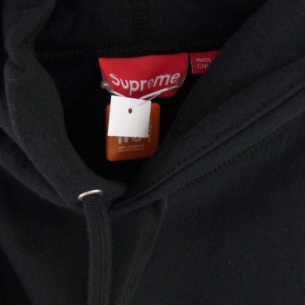 Supreme シュプリーム 21SS KAWS Chalk Logo Hooded Sweatshirt Black カウズ チョークロゴ フーデッド スウェット パーカー ブラック系 XL【新古品】【未使用】【中古】