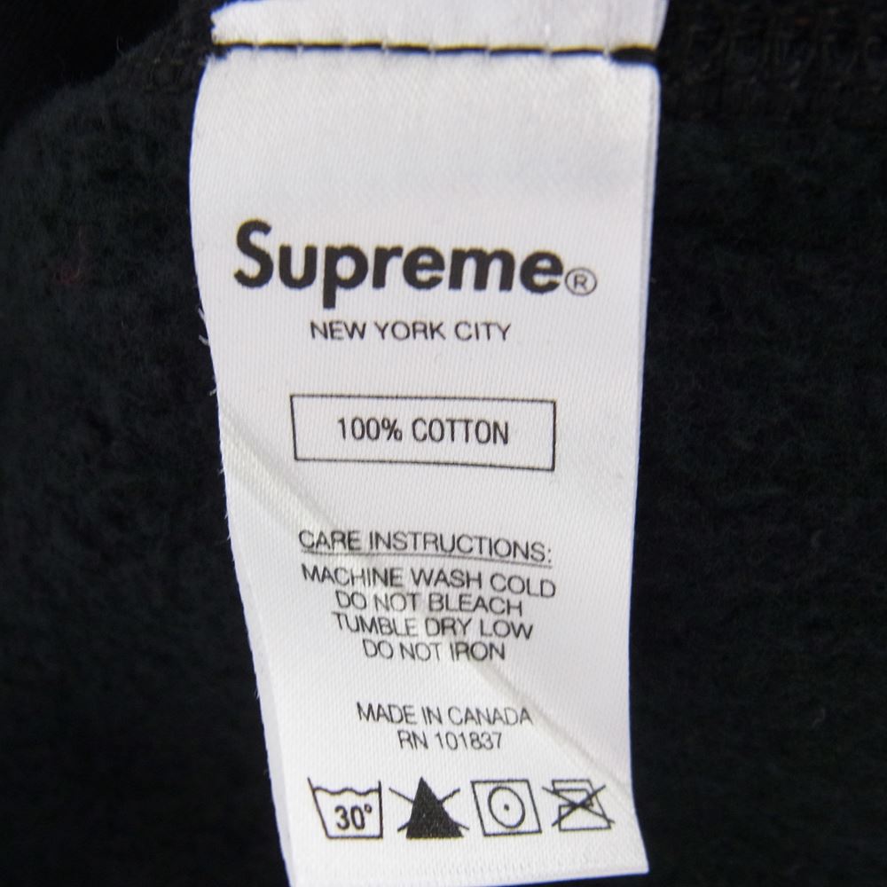 Supreme シュプリーム 21SS KAWS Chalk Logo Hooded Sweatshirt Black カウズ チョークロゴ フーデッド スウェット パーカー ブラック系 XL【新古品】【未使用】【中古】