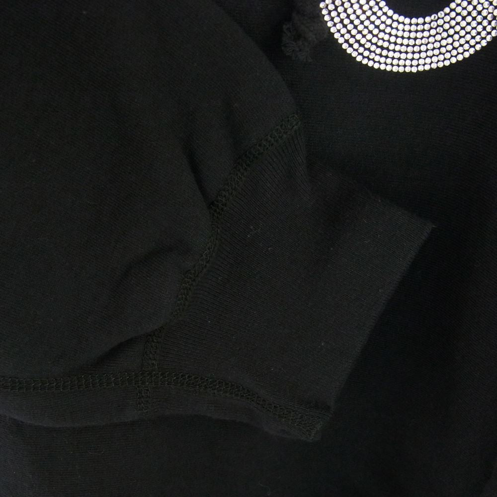 Supreme シュプリーム 21SS Swarovski S Logo Hooded Sweatshirt Black スワロフスキー Sロゴ フーデッド スウェット パーカー ブラック系 XL【新古品】【未使用】【中古】