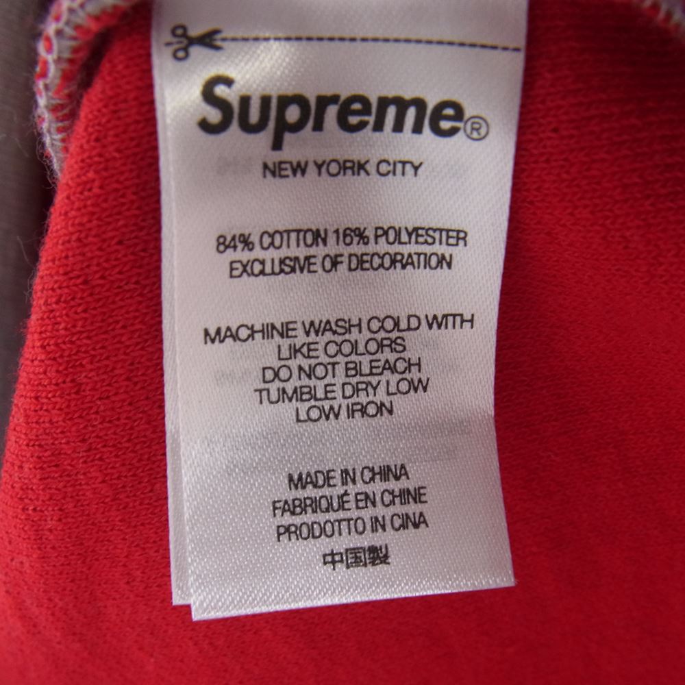 Supreme シュプリーム 23SS Inside Out Box Logo Hooded Sweatshirt Heather Grey インサイドアウト ボックスロゴ フーデッド スウェット パーカー グレー系 S【新古品】【未使用】【中古】