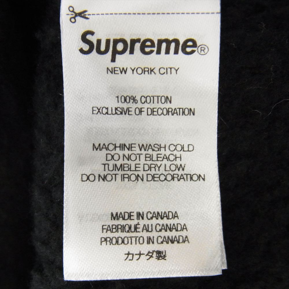 Supreme シュプリーム 21AW Box Logo Hooded Sweatshirt ボックスロゴ フーデッド スウェット パーカー ブラック系 L【中古】