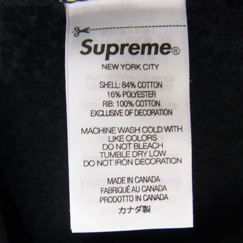Supreme スウェット XL BLACK