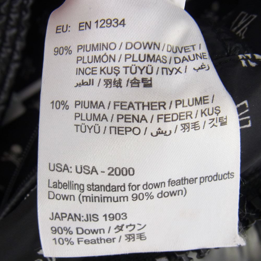 MONCLER モンクレール × mastermind JAPAN マスターマインドジャパン MAYA SHINY BLACK マヤ シャイニーブラック ダウンジャケット ブラック系 XS【中古】