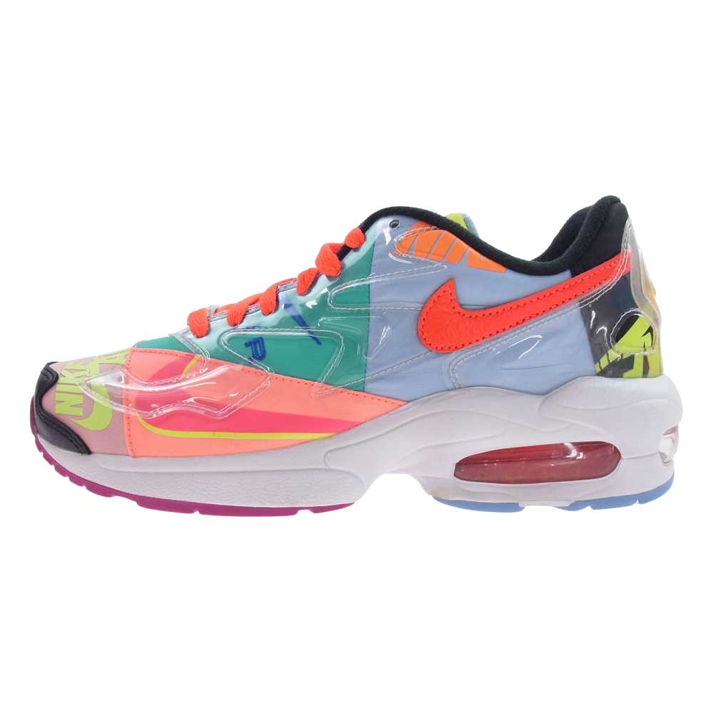 NIKE ナイキ BV7406-001 AIR MAX 2 LIGHT QS エアマックス ライト スニーカー マルチカラー系 24cm【中古】