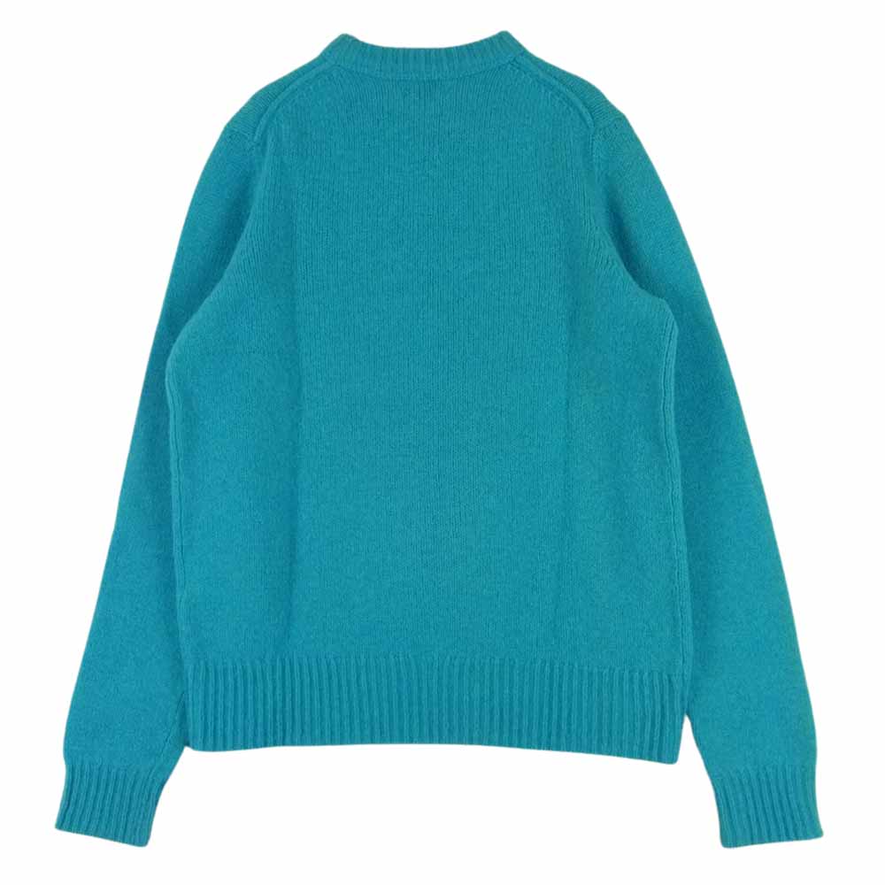 ACNE STUDIOS アクネストゥディオズ 29G173 ラムウール クルーネック ニット セーター 中国製 ライトブルー系 XS【中古】