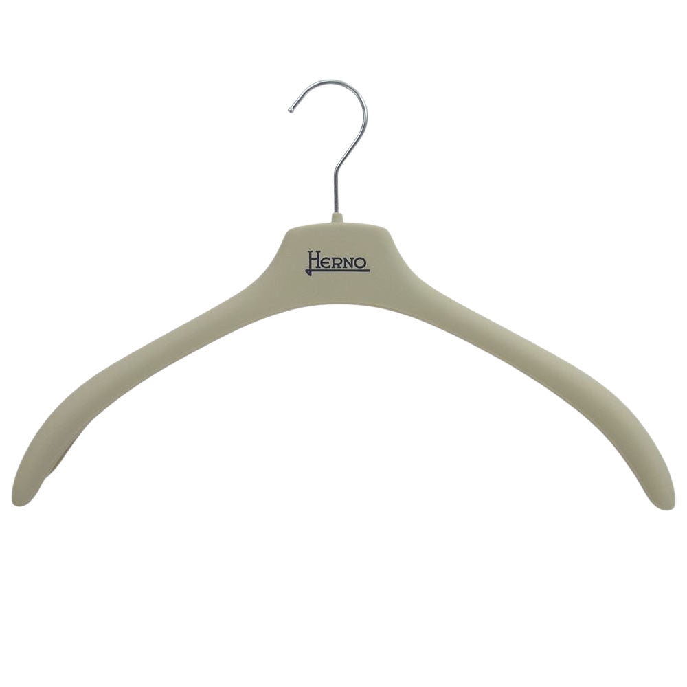 Herno ヘルノ PI0848D-39601-9300 イタリア製 着脱可能フード付き ウール ナイロン 切替 ロング ダウン ジャケット ブラック系 46【美品】【中古】