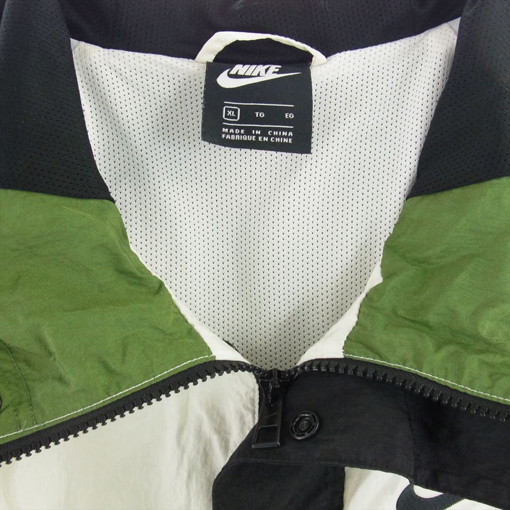 NIKE ナイキ CJ4889-010 SWOOSH HOODY WOVEN JACKET スウォッシュ フーディ ナイロン ジャケット マルチカラー系 XL【中古】