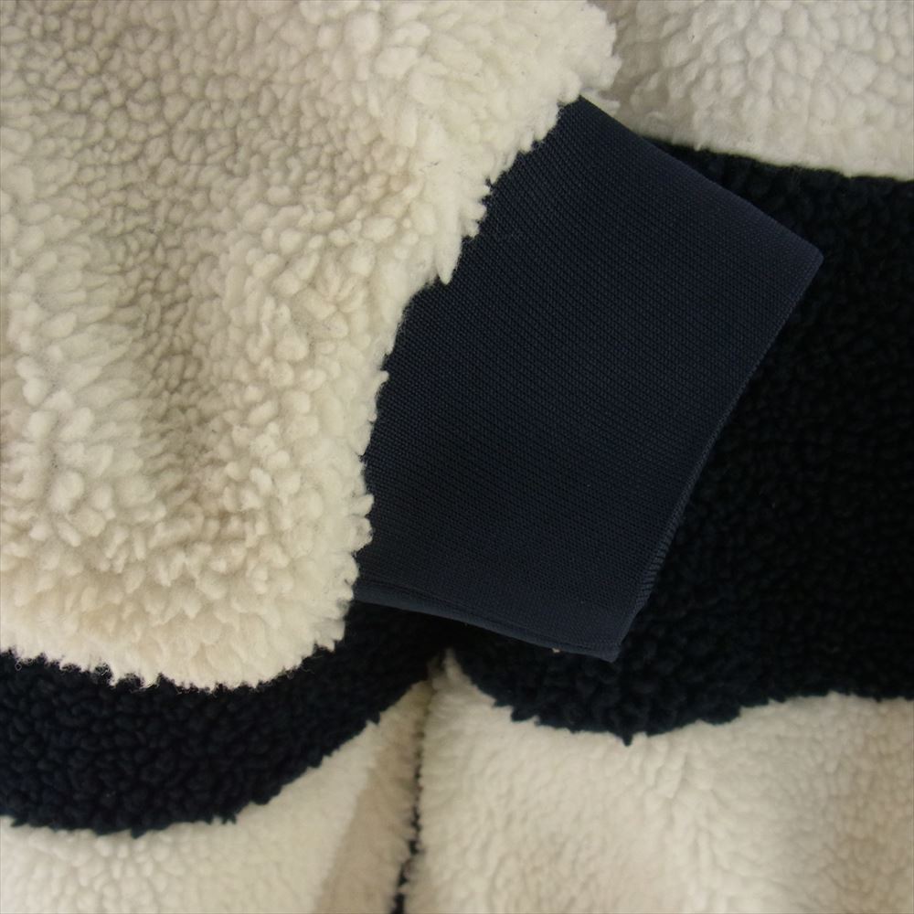 NIKE ナイキ BQ6546-114 BIG SWOOSH BOA JACKET ビッグ スウォッシュ ボア フリース ジャケット オフホワイト系 ブラック系 XXL【中古】