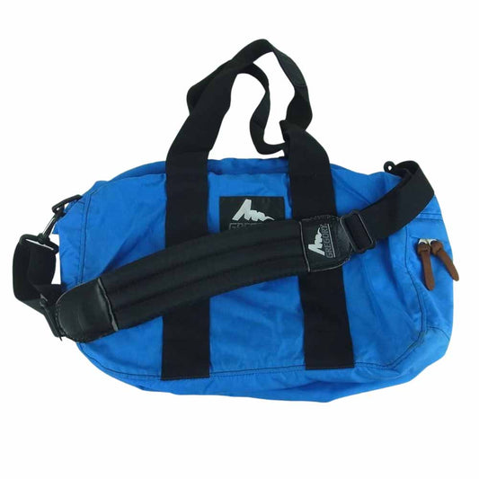 GREGORY グレゴリー ダッフル ミニボストン ショルダー バッグ ブルー系 ブラック系【中古】
