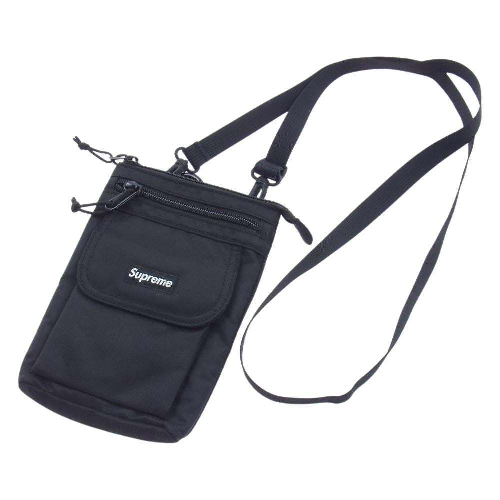 Supreme シュプリーム 19AW Shoulder Bag Box Logo ショルダー バッグ ボックスロゴ ブラック系【中古】