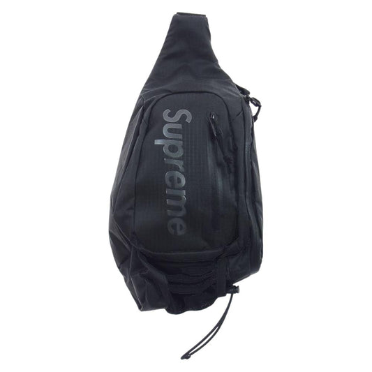 Supreme シュプリーム 21SS Sling Bag スリング バッグ ワンショルダー ウエスト ポーチ ロゴ ブラック系【中古】