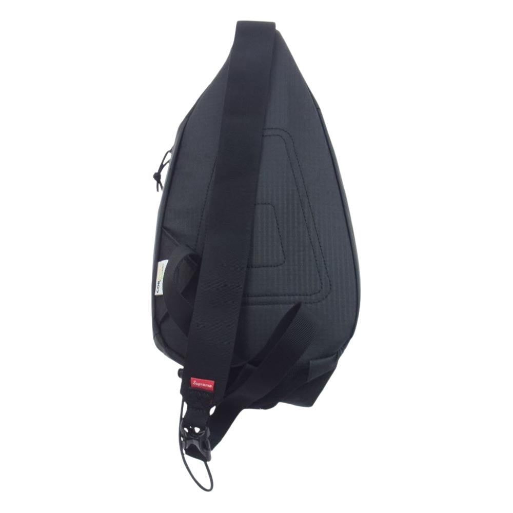 Supreme シュプリーム 21SS Sling Bag スリング バッグ ワンショルダー ウエスト ポーチ ロゴ ブラック系【中古】