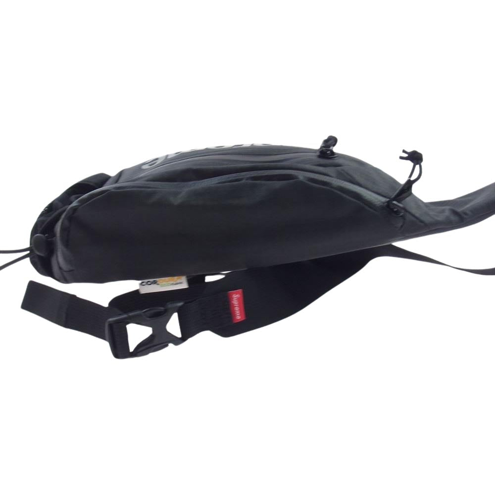 Supreme シュプリーム 21SS Sling Bag スリング バッグ ワンショルダー ウエスト ポーチ ロゴ ブラック系【中古】