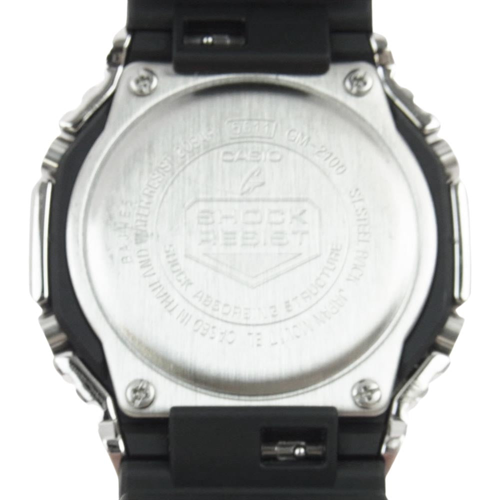 G-SHOCK ジーショック GM-2100-1AJF Metal Covered メタルカバード 腕時計 ウォッチ シルバー系 ブラック系【中古】