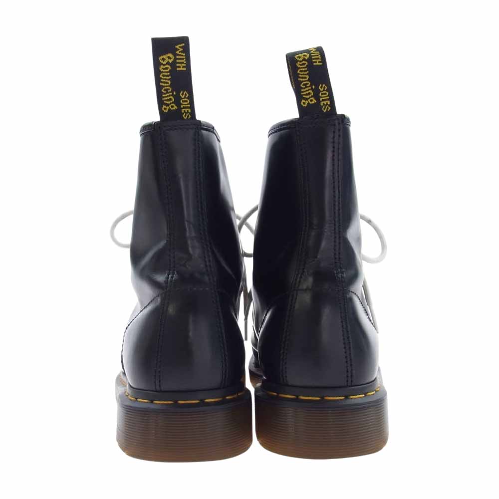 Dr.Martens ドクターマーチン 1460 8ホール レザー レースアップ ブーツ ブラック系 UK9【中古】