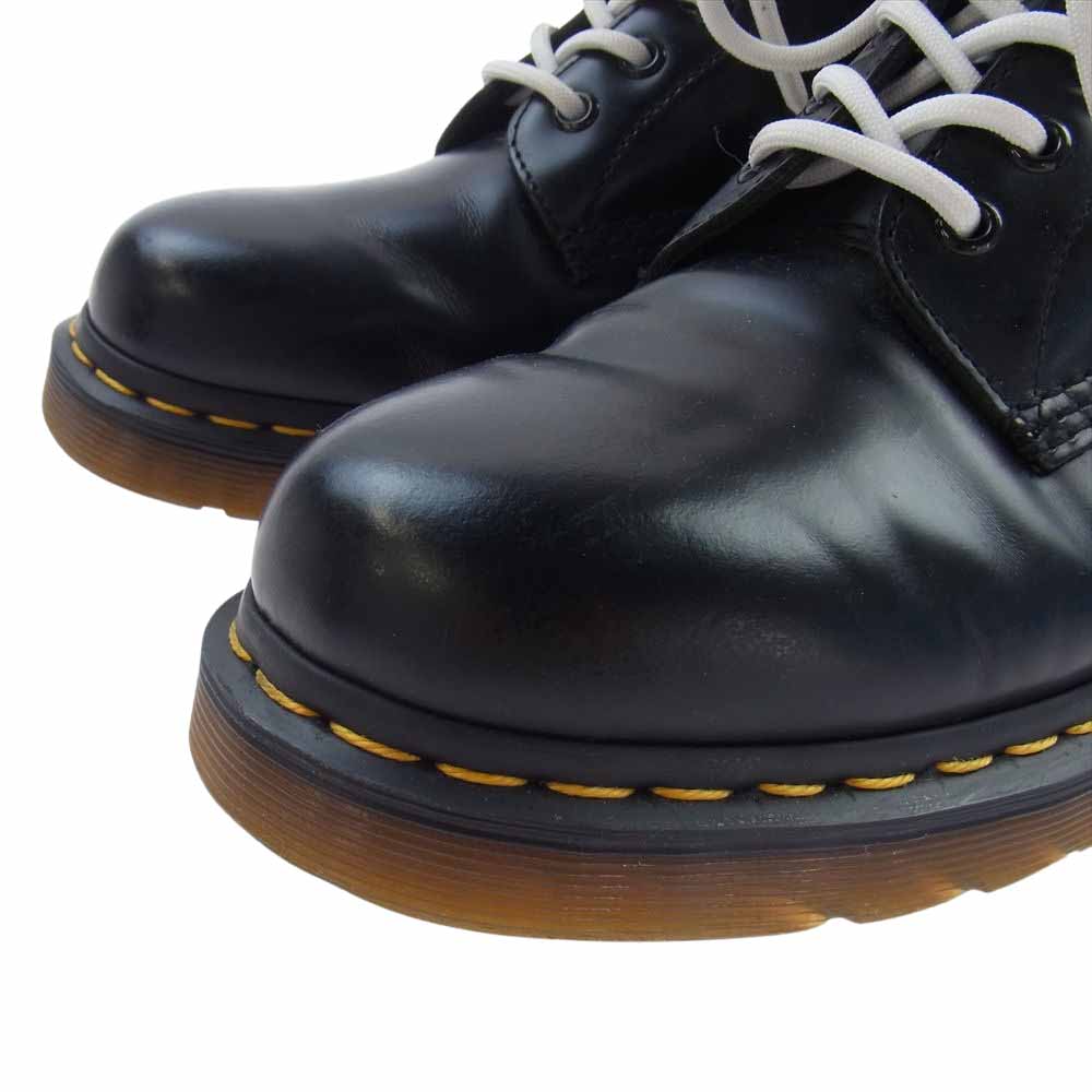 Dr.Martens ドクターマーチン 1460 8ホール レザー レースアップ ブーツ ブラック系 UK9【中古】