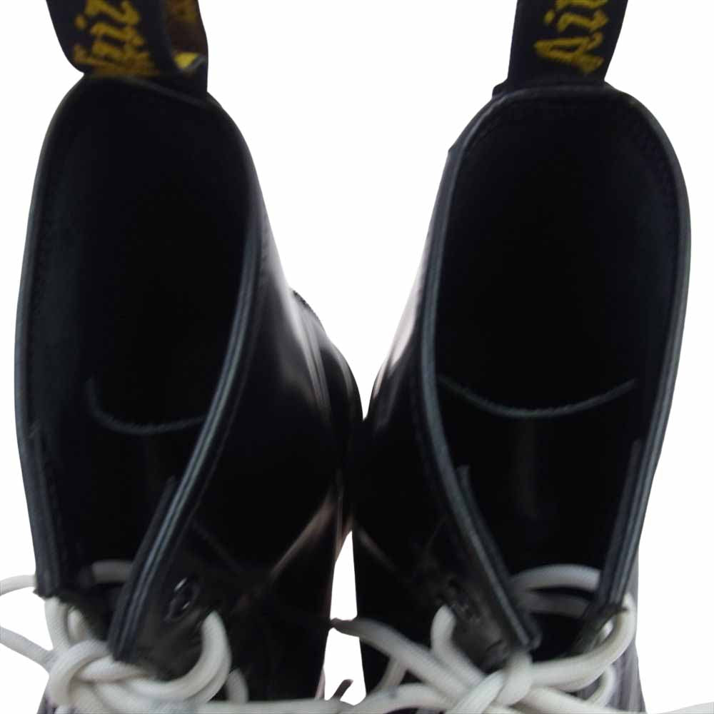 Dr.Martens ドクターマーチン 1460 8ホール レザー レースアップ ブーツ ブラック系 UK9【中古】