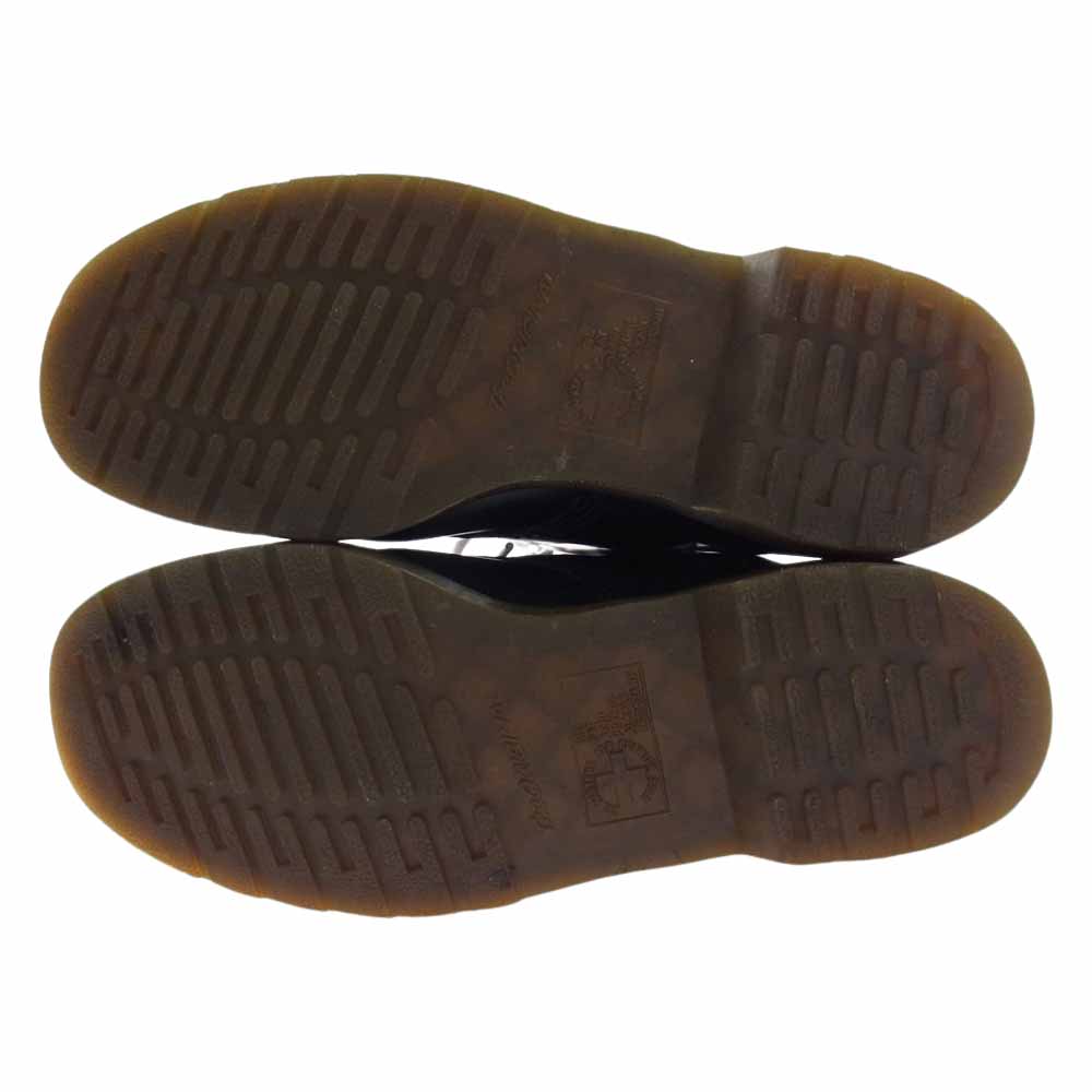 Dr.Martens ドクターマーチン 1460 8ホール レザー レースアップ ブーツ ブラック系 UK9【中古】