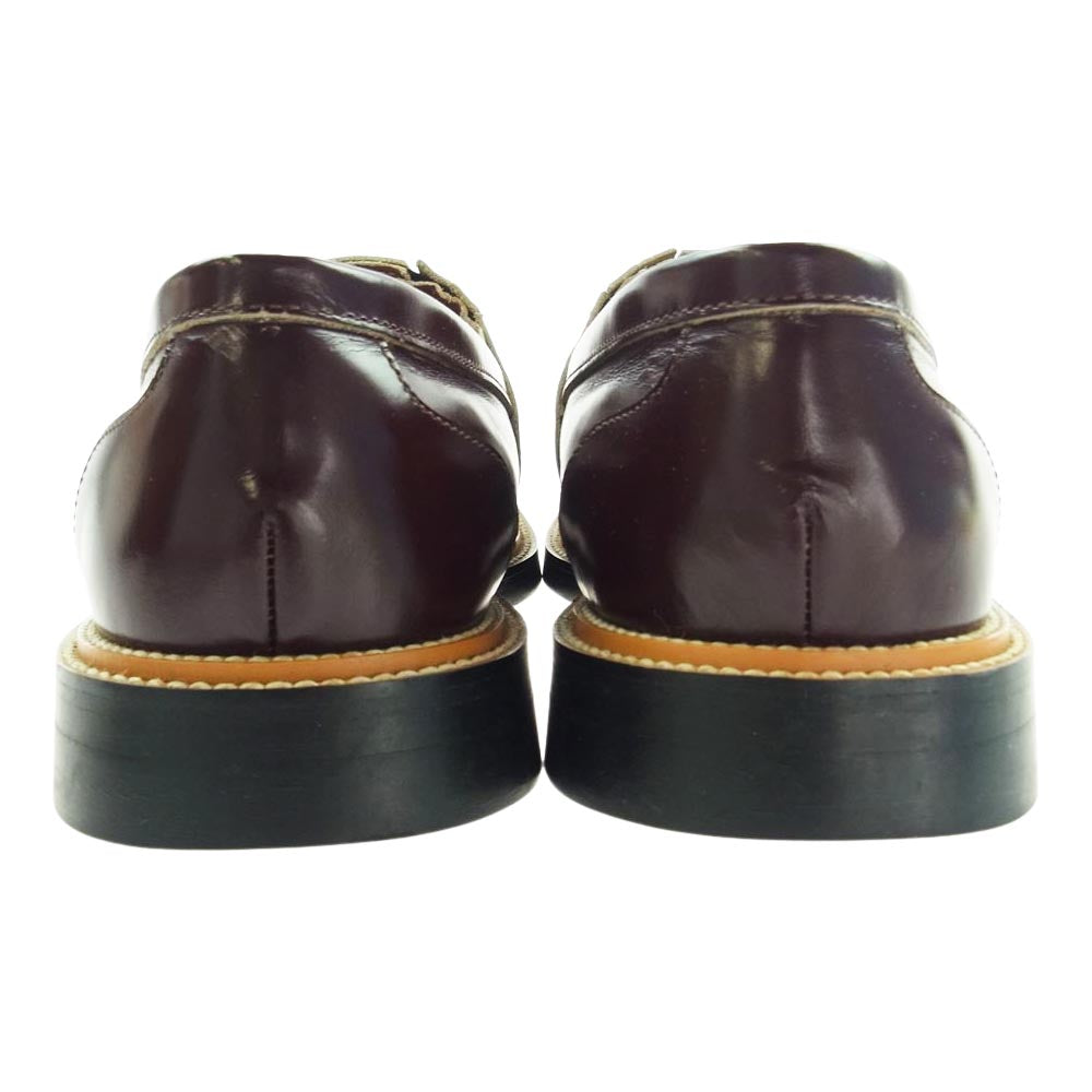 ジュビリーシューズ 7003 レザー ローファー シューズ ブラウン系 8.5