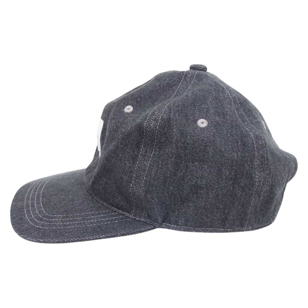 WTAPS ダブルタップス 21SS 211HCDT-HT04 T-6H 01 CAP COTTON DENIM コットン デニム ロゴ キャップ グレー系 00【中古】
