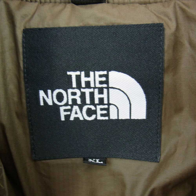 THE NORTH FACE ノースフェイス NY82132 INSULATION BOMBER JACKET インサレーション ボンバー ジャケット カーキ系 XL【中古】