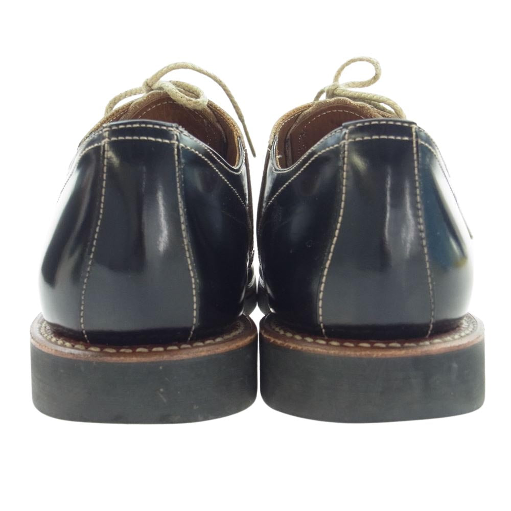 GLADHAND & Co. グラッドハンド 606S GHEB SADDLE SHOES サドル レザー ドレス シューズ ブラック ブラック系 27.5【中古】
