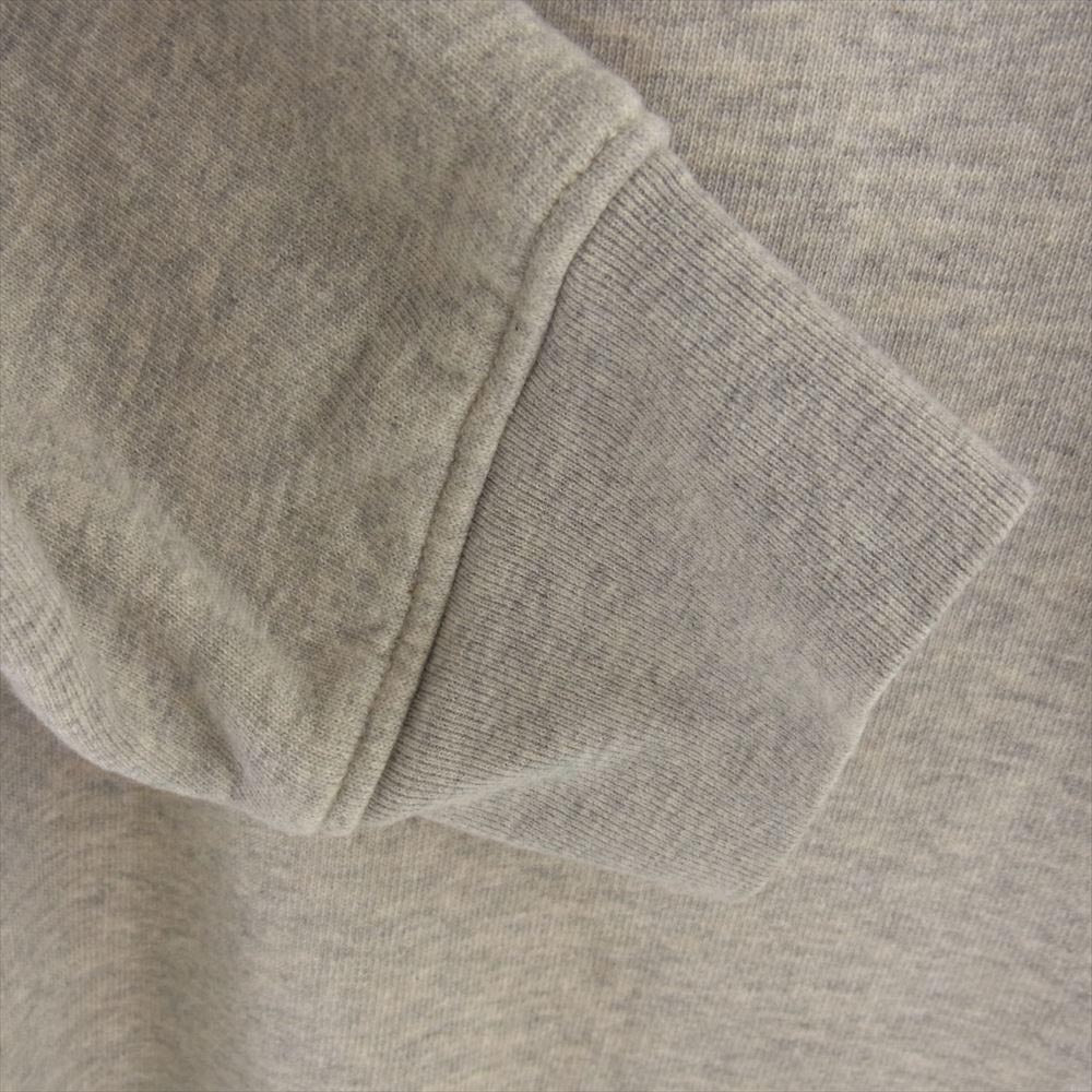 COMOLI コモリ 21SS T01-05002 コットン 吊裏毛 クルーネック スウェット トレーナー グレー系 1【中古】