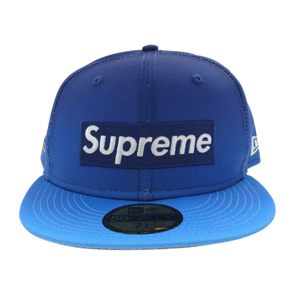 Supreme シュプリーム 23SS × New Era ニューエラ Gradient Box Logo グラディエント ボックス ロゴ キャップ ブルー系 60.6cm【新古品】【未使用】【中古】