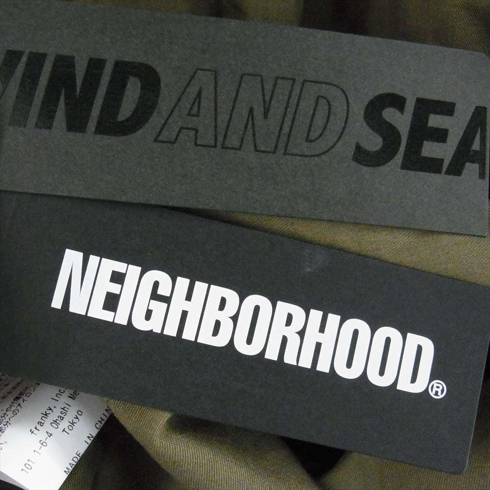 NEIGHBORHOOD ネイバーフッド 23SS WDS-C-NBHD-23-Q3-06 × WIND AND SEA ウィンダンシー M-65 JACKET TIGER CAMOUFLAGE タイガー カモ ジャケット カーキ系 マルチカラー系 L【新古品】【未使用】【中古】