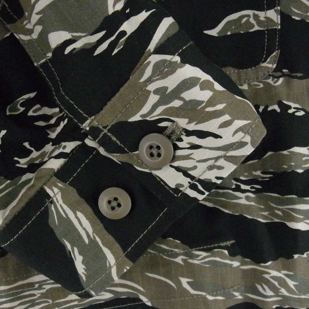 NEIGHBORHOOD ネイバーフッド 23SS WDS-C-NBHD-23-Q3-06 × WIND AND SEA ウィンダンシー M-65 JACKET TIGER CAMOUFLAGE タイガー カモ ジャケット カーキ系 マルチカラー系 L【新古品】【未使用】【中古】