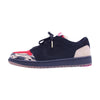 NIKE ナイキ DN3400-001 Sole Fly ソールフライ Air Jordan 1 Low エアジョーダン1 ロー Black and Sport Red ブラック アンド スポーツ レッド スニーカー ブラック系 27cm【美品】【中古】