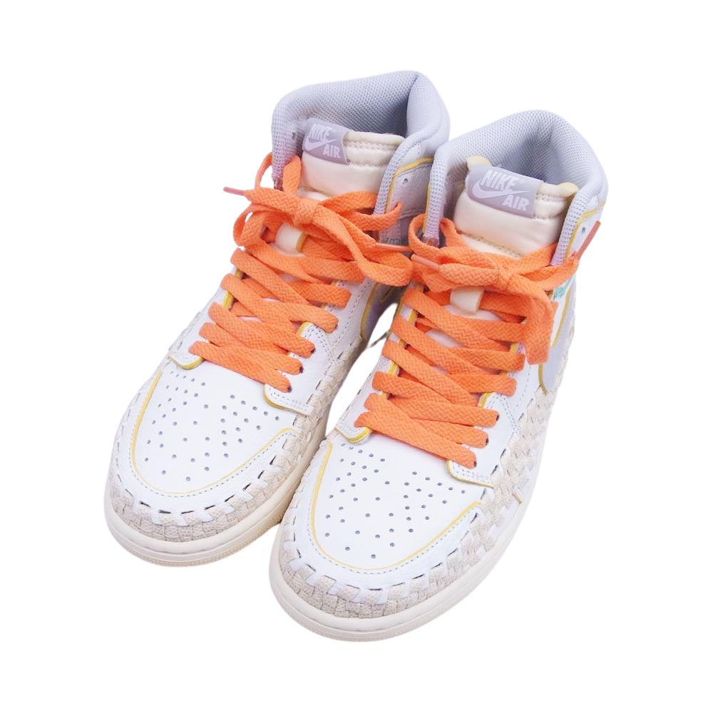 NIKE ナイキ FD2565-100 UNION ユニオン Bephies Beauty Supply べフィーズ ビューティー サプライ Air Jordan 1 エア ジョーダン High OG Summer '96 スニーカー オフホワイト系 ベージュ系 27cm【極上美品】【中古】