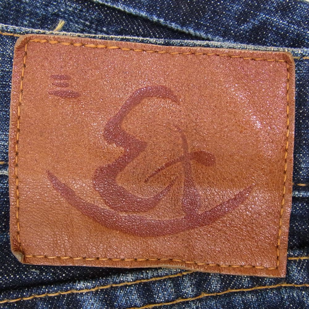 エターナル C-OY3542 備中倉敷工房 セルビッチ デニム パンツ インディゴブルー系 32【中古】