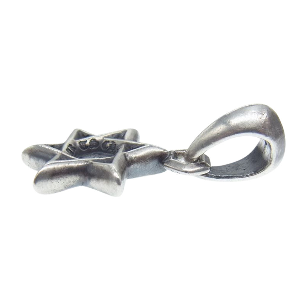CHROME HEARTS クロムハーツ（原本無） STAR OF DAVID CHARM スター オブ ダビデ チャーム ペンダント トップ シルバー系【中古】