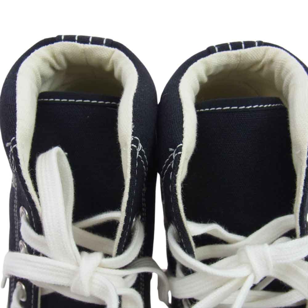CONVERSE コンバース 1AD673 ADDICT アディクト JACK PURCELL CANVAS MID ジャックパーセル キャンバス ミッドカット スニーカー ホワイト系 ブラック系 24cm【中古】