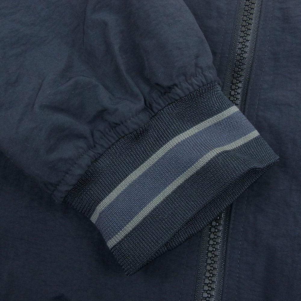 A BATHING APE アベイシングエイプ 001LJJ301005M Patchwork Loose Fit Light JACKET パッチワーク ナイロン ジャケット  ダークネイビー系 M【中古】