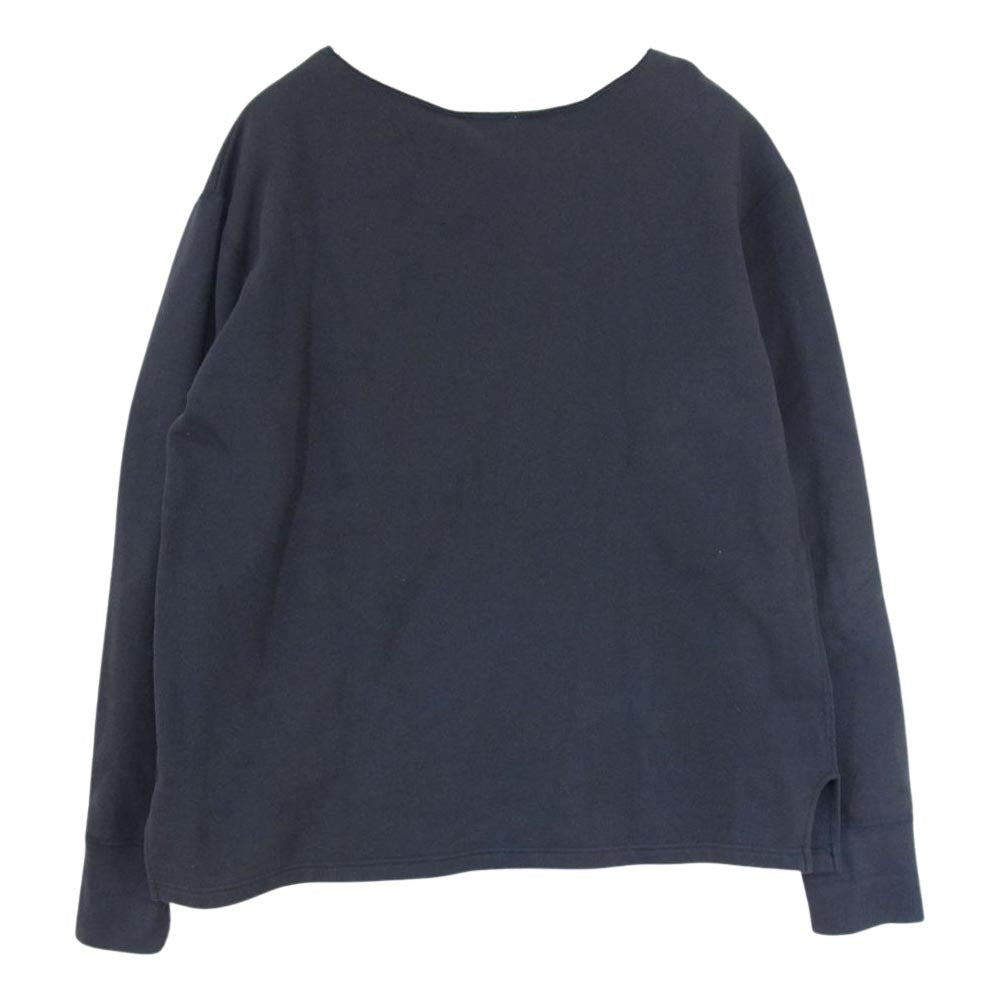 ACNE STUDIOS アクネストゥディオズ FOREST PAW16 ドロップショルダー Uネック スウェット チャコール系 XL【中古】