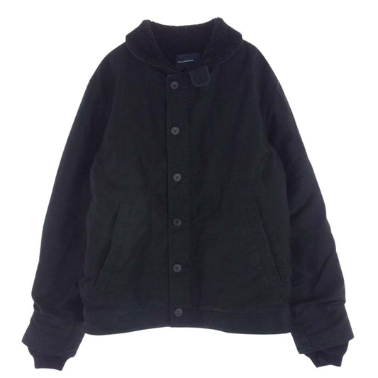 UNDERCOVER アンダーカバー 17AW JUT4203 john undercover ジョンアンダーカバー フラワープリント デッキ ジャケット ブラック系 3【中古】
