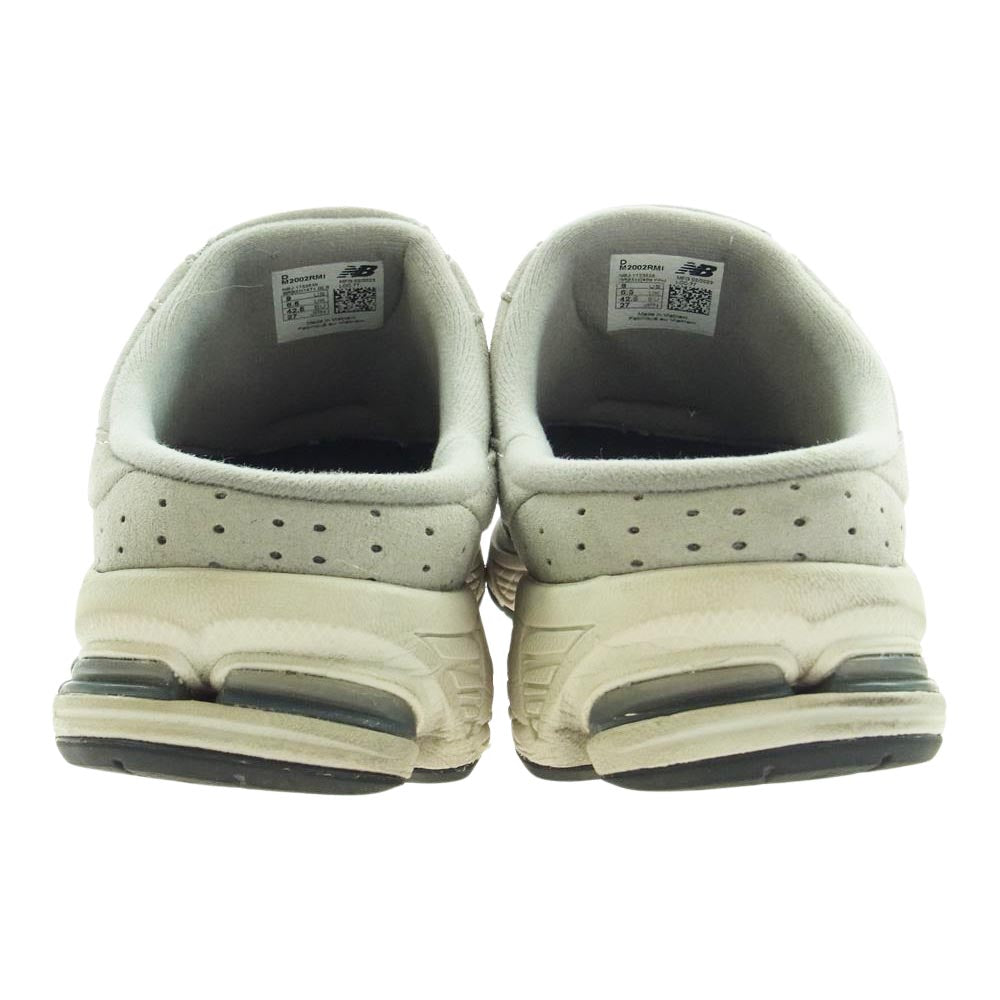 NEW BALANCE ニューバランス M2002RMI ローカット サンダル スニーカー グレー系 27cm【中古】