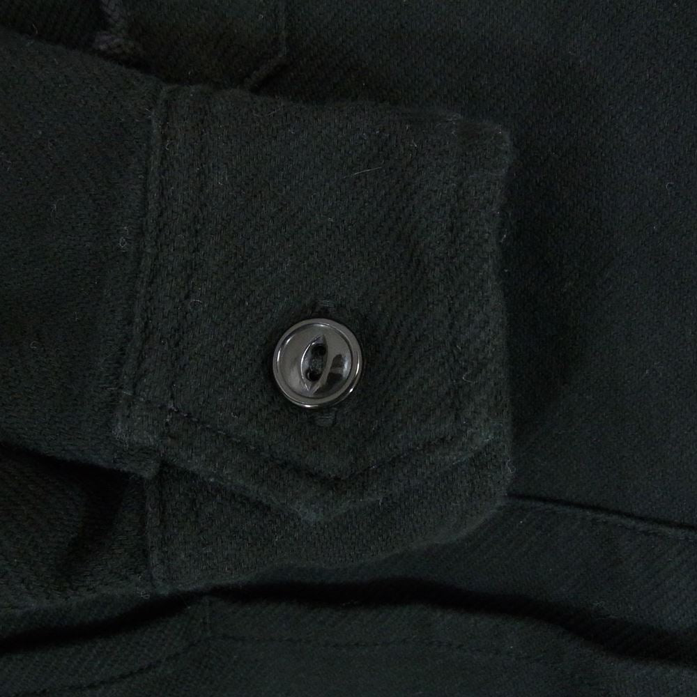SASAFRAS ササフラス BUD SHELL コットン プルオーバー パーカー ブラック系 M【中古】