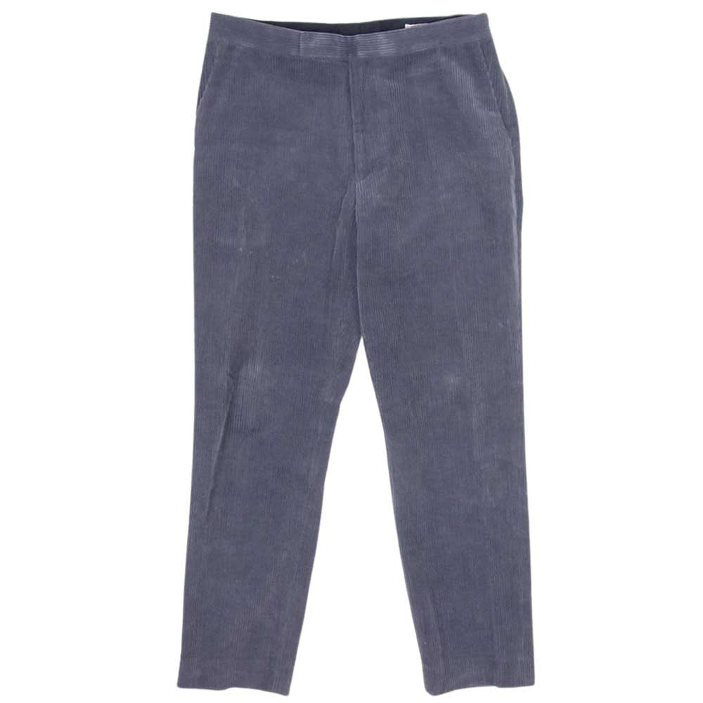 AURALEE オーラリー 19AW A9AP02FN WASHED CORDUROY TAPERED SLACKS コーデュロイ スラックス パンツ グレー系 4【中古】