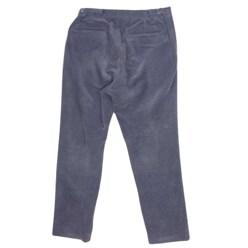 AURALEE オーラリー 19AW A9AP02FN WASHED CORDUROY TAPERED SLACKS コーデュロイ スラックス パンツ グレー系 4【中古】